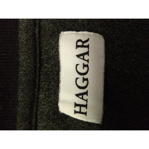 Haggar Men's Long Sleeve Black/Grey Lightweight Sweater Size XL - Picture 8 of 8